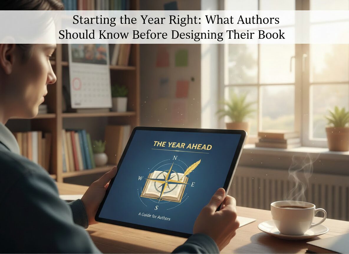 Starting your year as a self-published author.